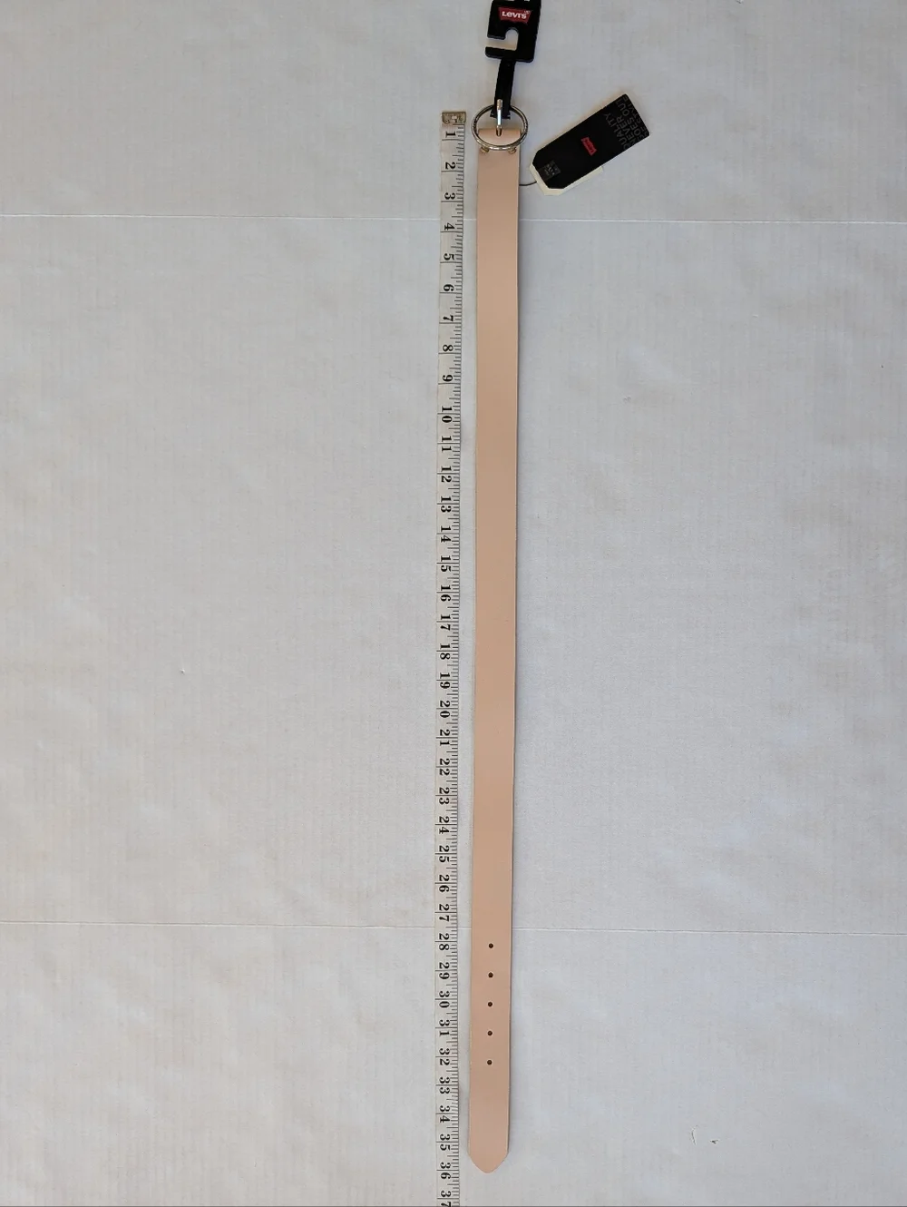 NWT Levi's Ring Buckle Belt XS Nude Pale Pink